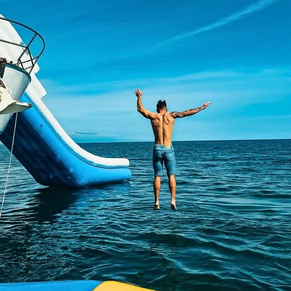 Salto libre al Mediterraneo en Benalmandena